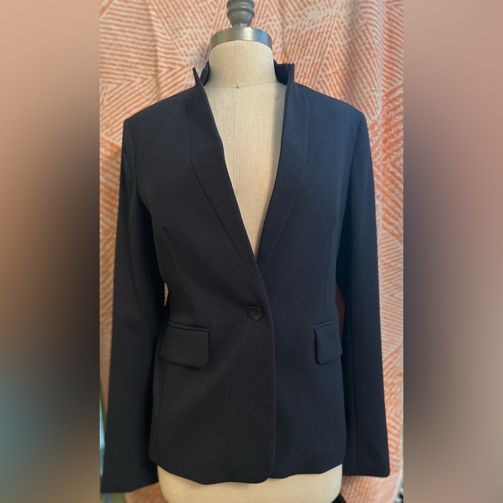 Rag & Bone Dark Navy Blazer, Light Shoulder Padding